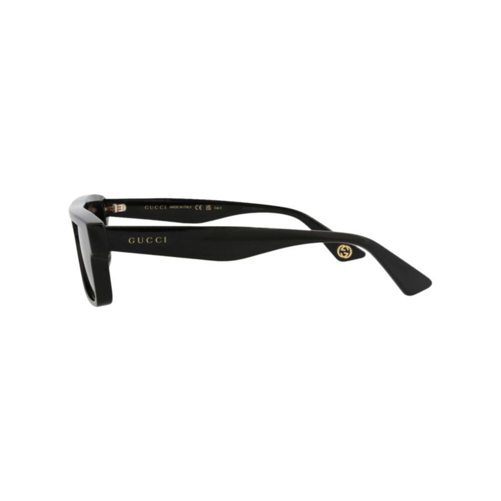 Gucci Square-Frame Recycled Acetate Sunglasses Black Mens - Picture 3 of 6